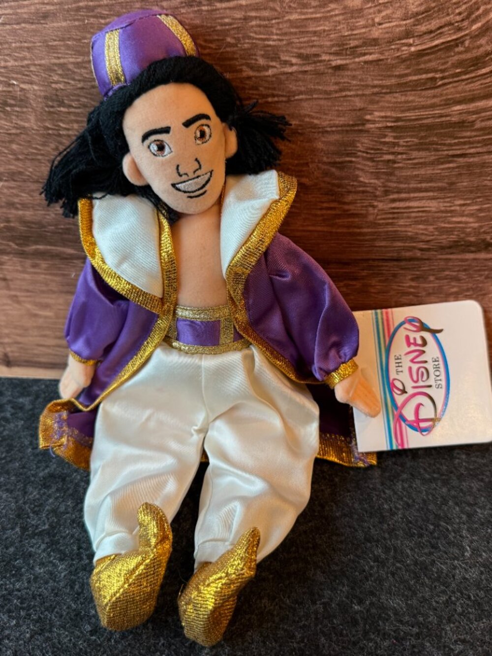 Vintage Disney Aladdin Bean Bag Plush NWT